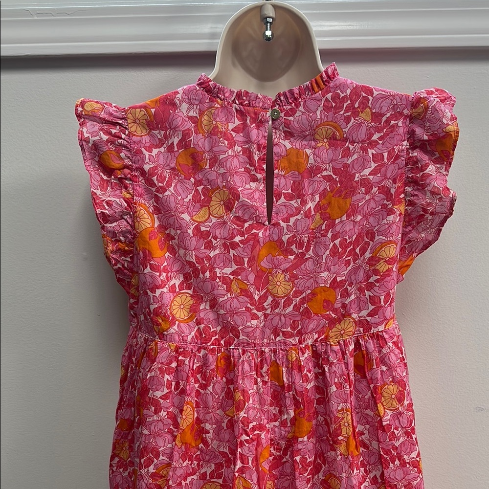 Crewcuts Pink and Red Sleeveless Sundress - Picture 2 of 7